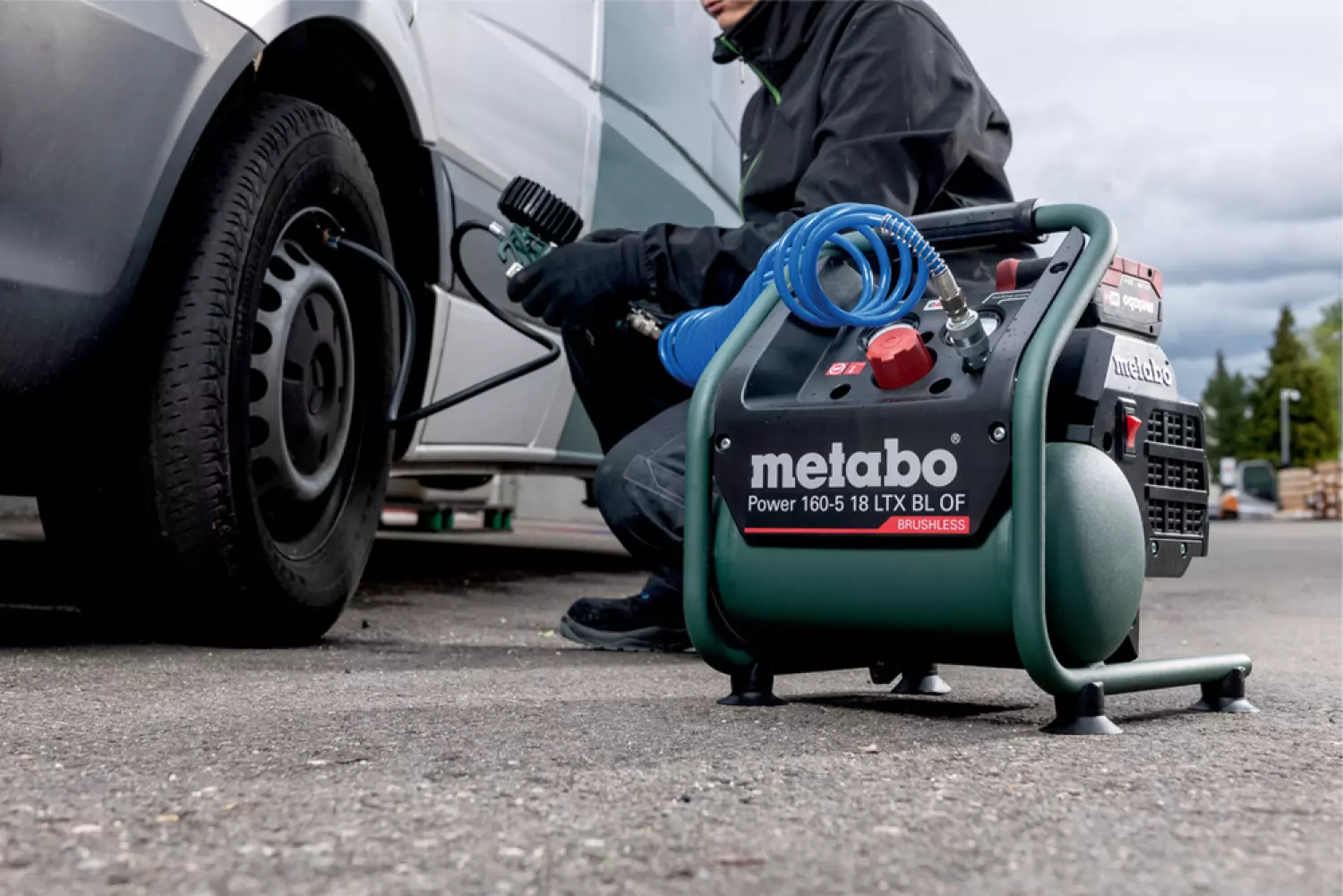 Metabo Power 160-5 18 LTX BL OF Compresseur sans fil - Machine seule-image