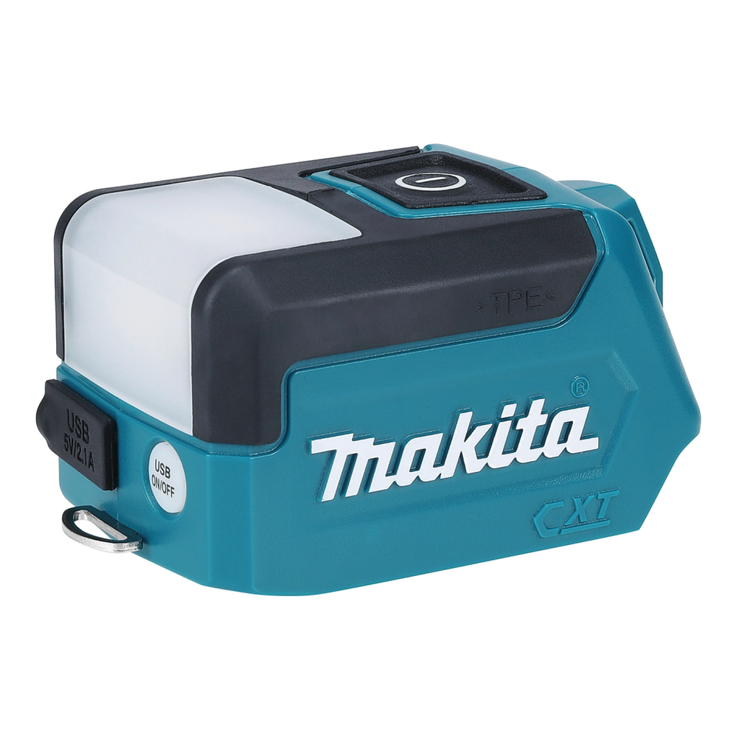 Makita ML107 12V Max Accu Lampe de Poche Corps - Avec Sortie USB-image
