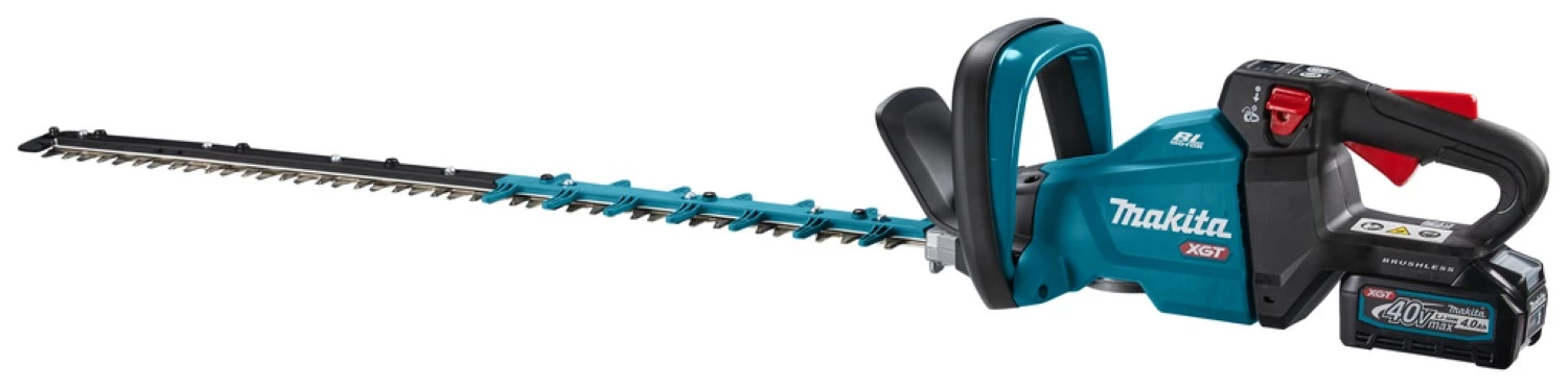 Makita UH005GM201 XGT 40V Max Accu Heggenschaar set (2x 4,0Ah accu) - 750mm - Trimuitvoering-image