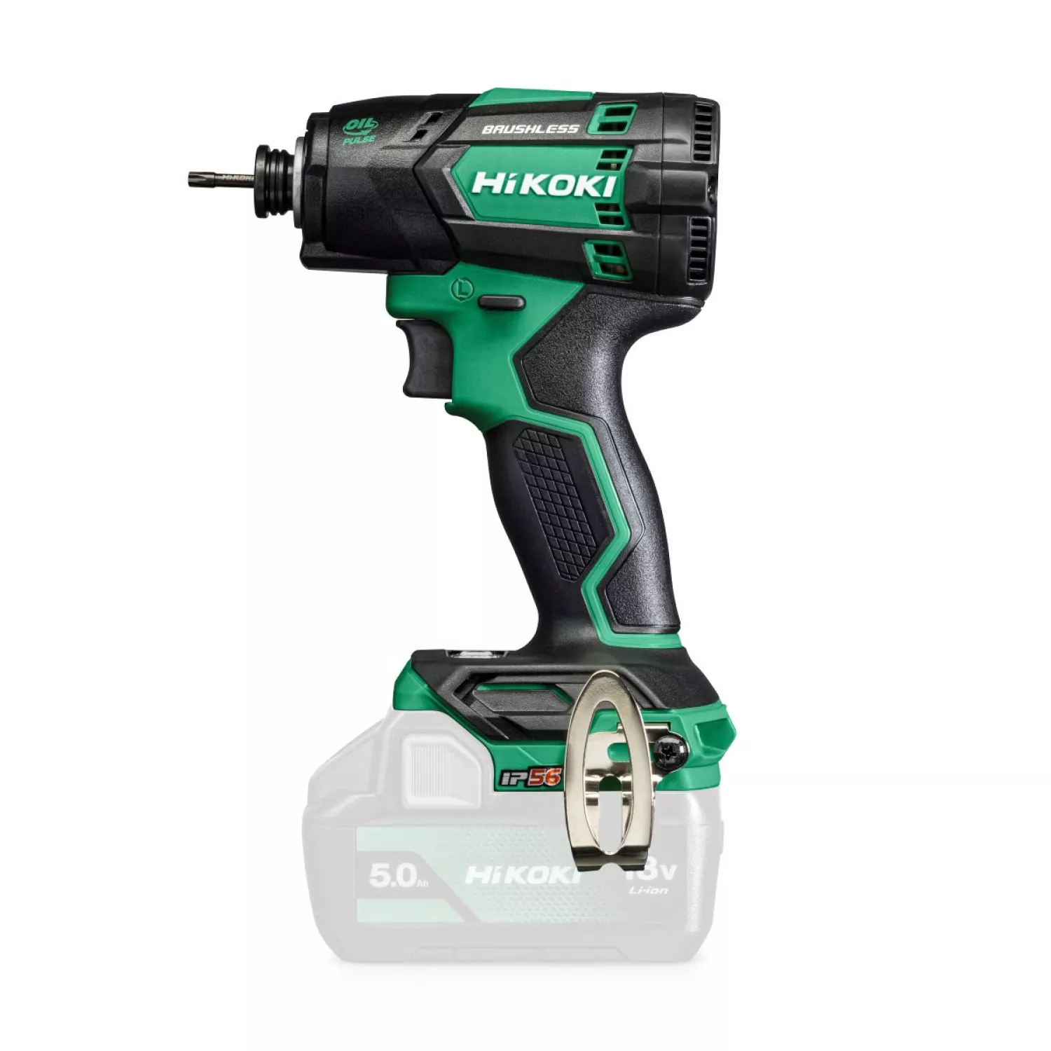 HiKOKI WHP18DAW2Z 18V Visseuse à chocs sans fil à impulsion d'huile 1/4"-image