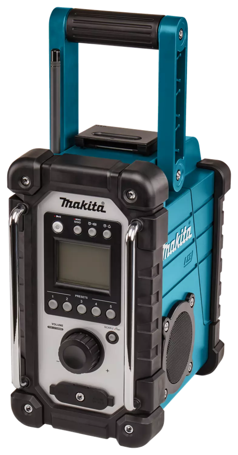 Makita DMR116 10,8 - 18V Li-ion Accu bouwradio - FM/AM - werkt op netstroom/accu-image