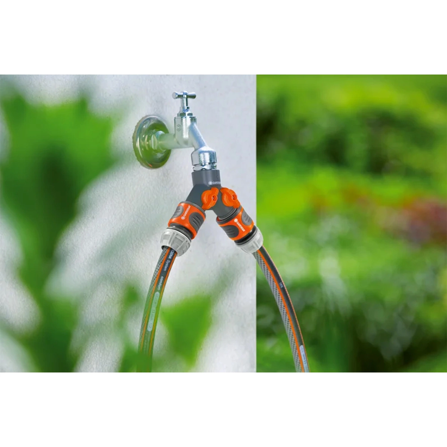 Gardena 936-20 Vanne à 2 voies - 26,5 mm (G 3/4« ) / 21 mm (G 1/2 »)