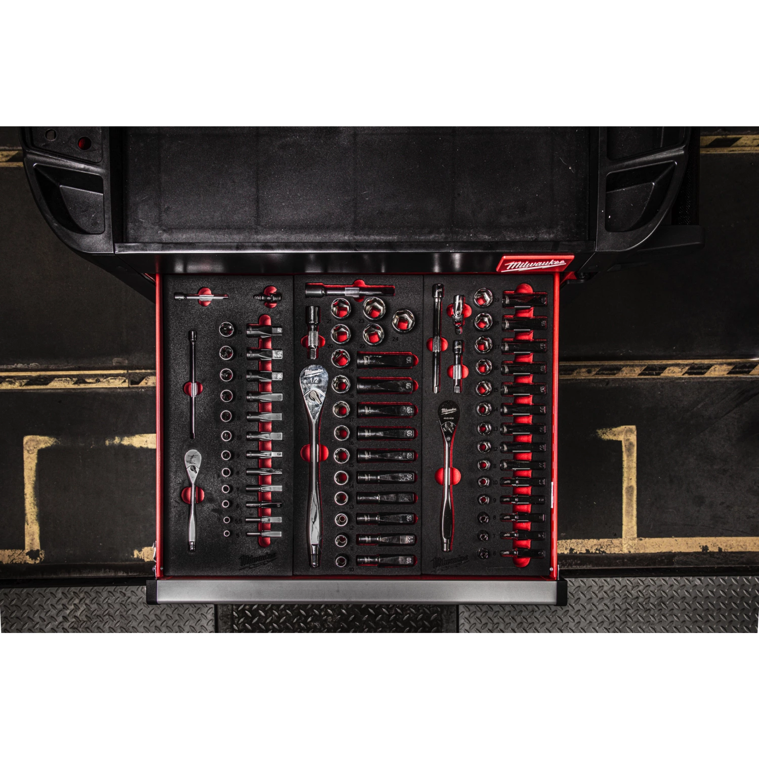 Milwaukee 4932479825 Foam Inlay doppenset - 3/8''-image