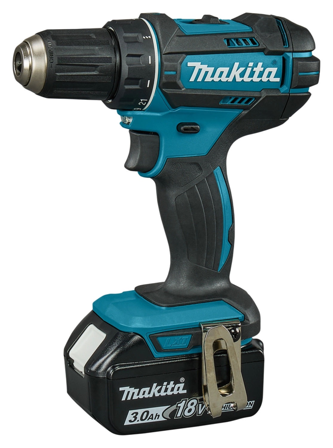 Makita DDF482RFE 18V Li-Ion accu boor-/schroefmachine set (2x 3.0Ah accu) in koffer-image