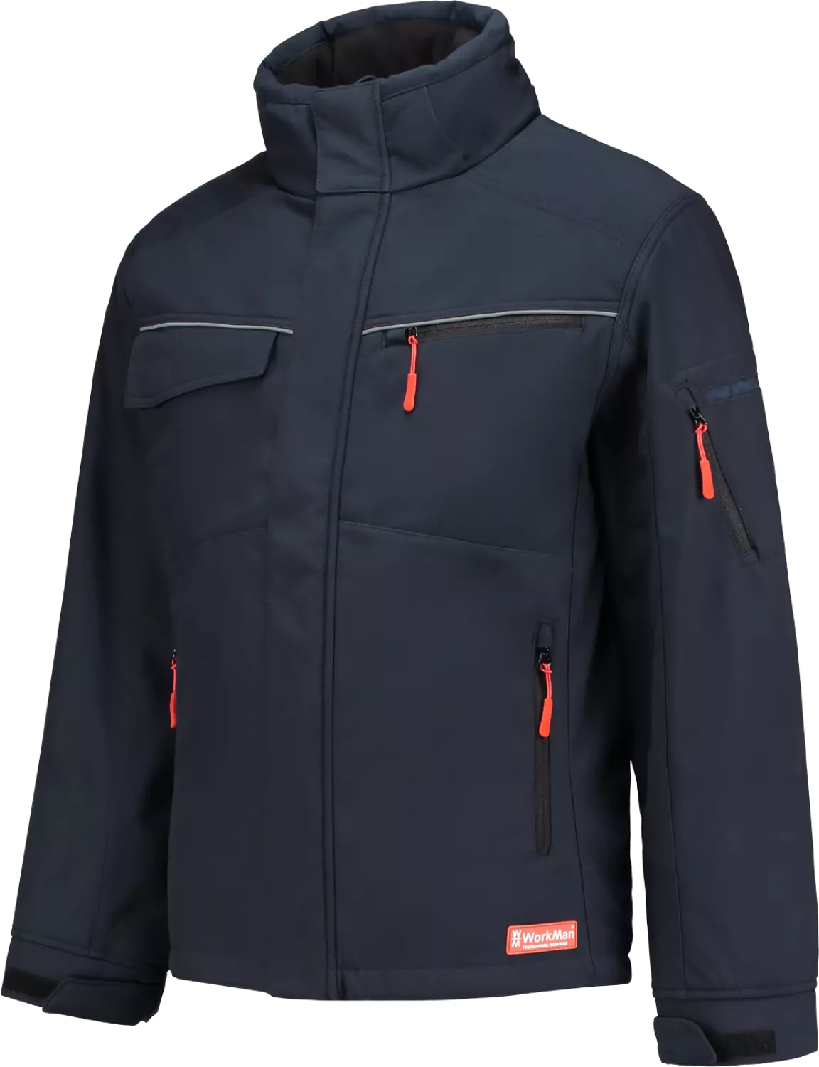 Workman 2532 Softshell Jacket Winter - Navy - M-image