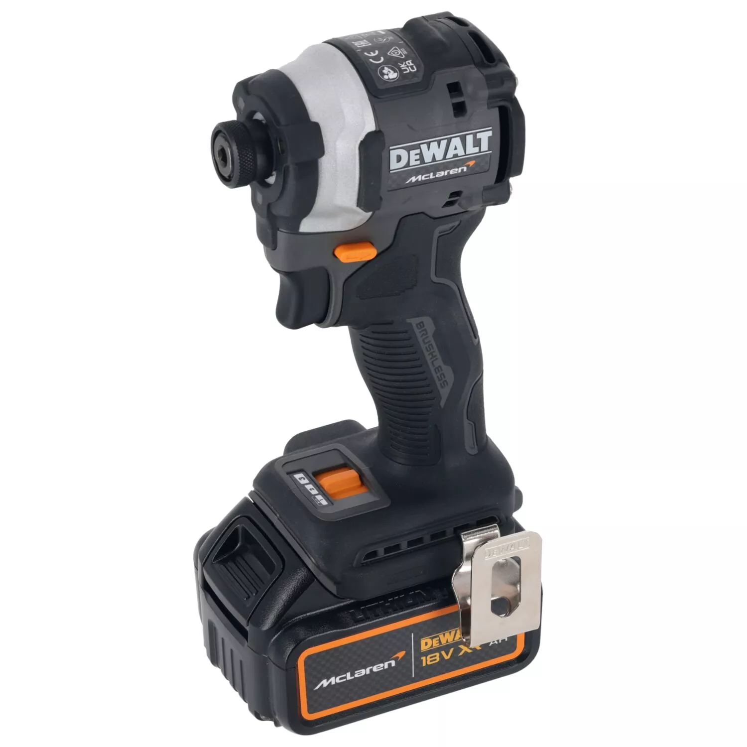 DeWALT DCF85MP2T McLaren Perceuse-visseuse à percussion 18 V Li-ion (2 batteries 5,0 Ah) dans TSTAK-image