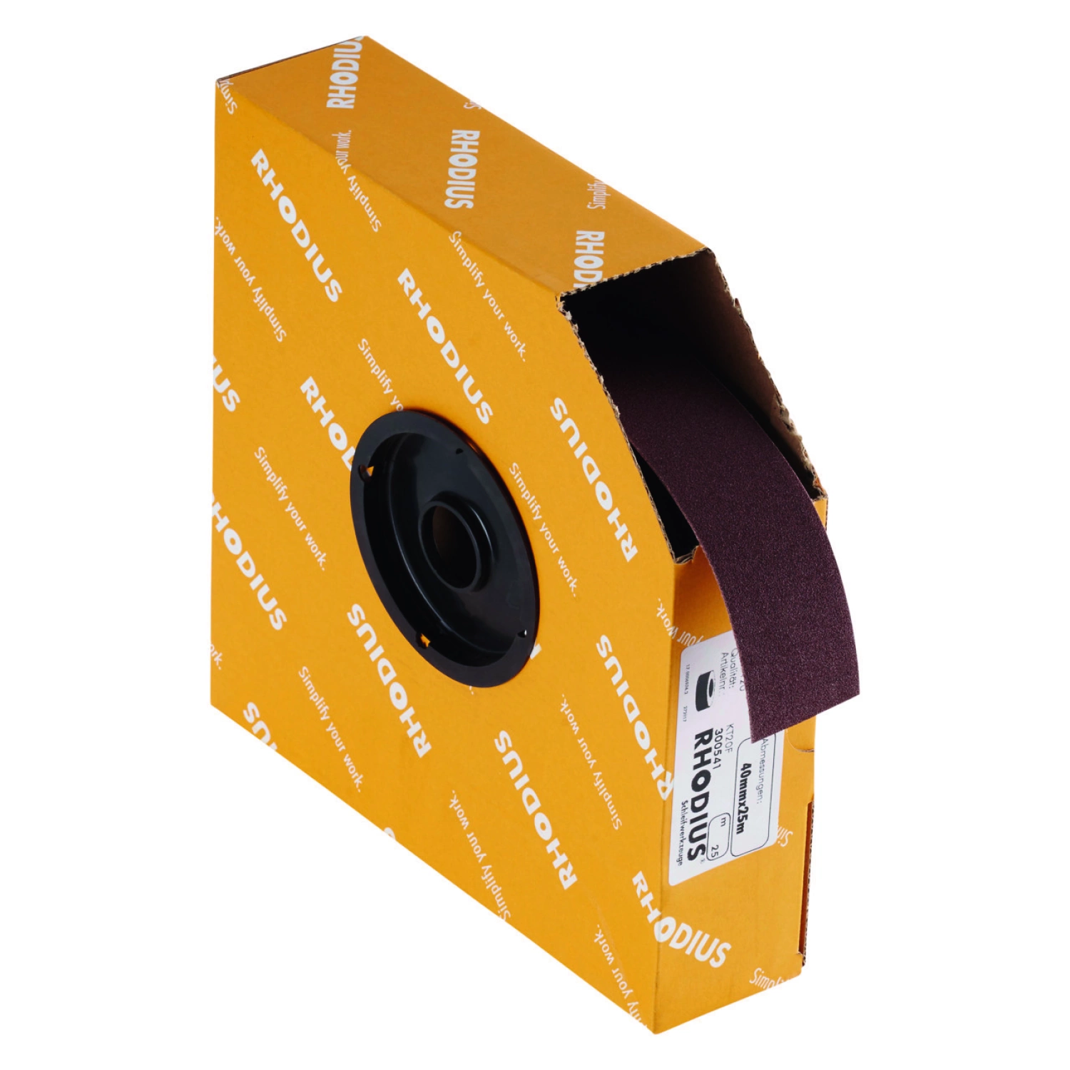 Rhodius 300541 PROline ll SPBR Schuurrol - K120 - 40mm x 25m-image