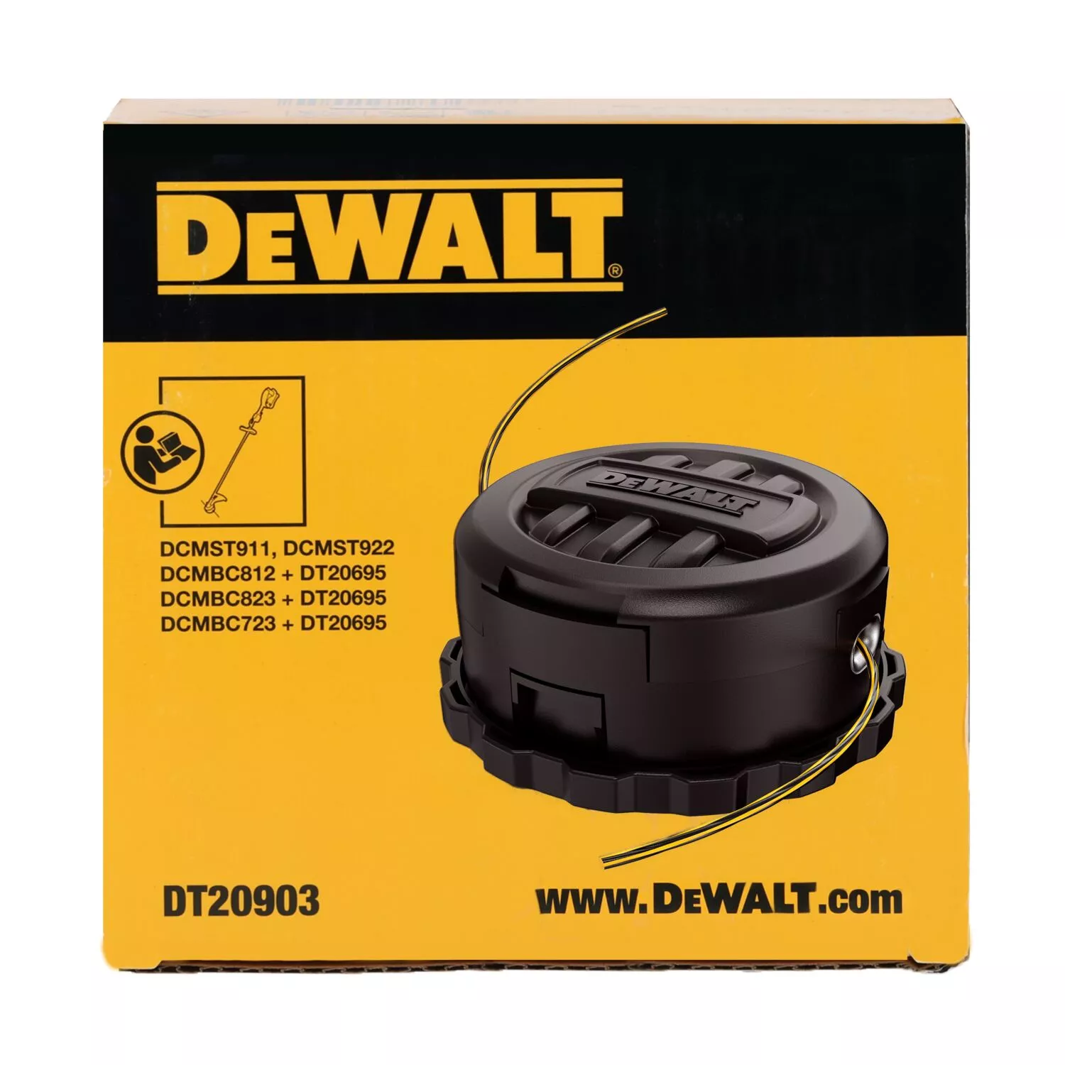 DeWALT DT20695 Adaptateur débroussailleuse vers coupe-herbe pour débroussailleuses et scies forestières commerciales-image