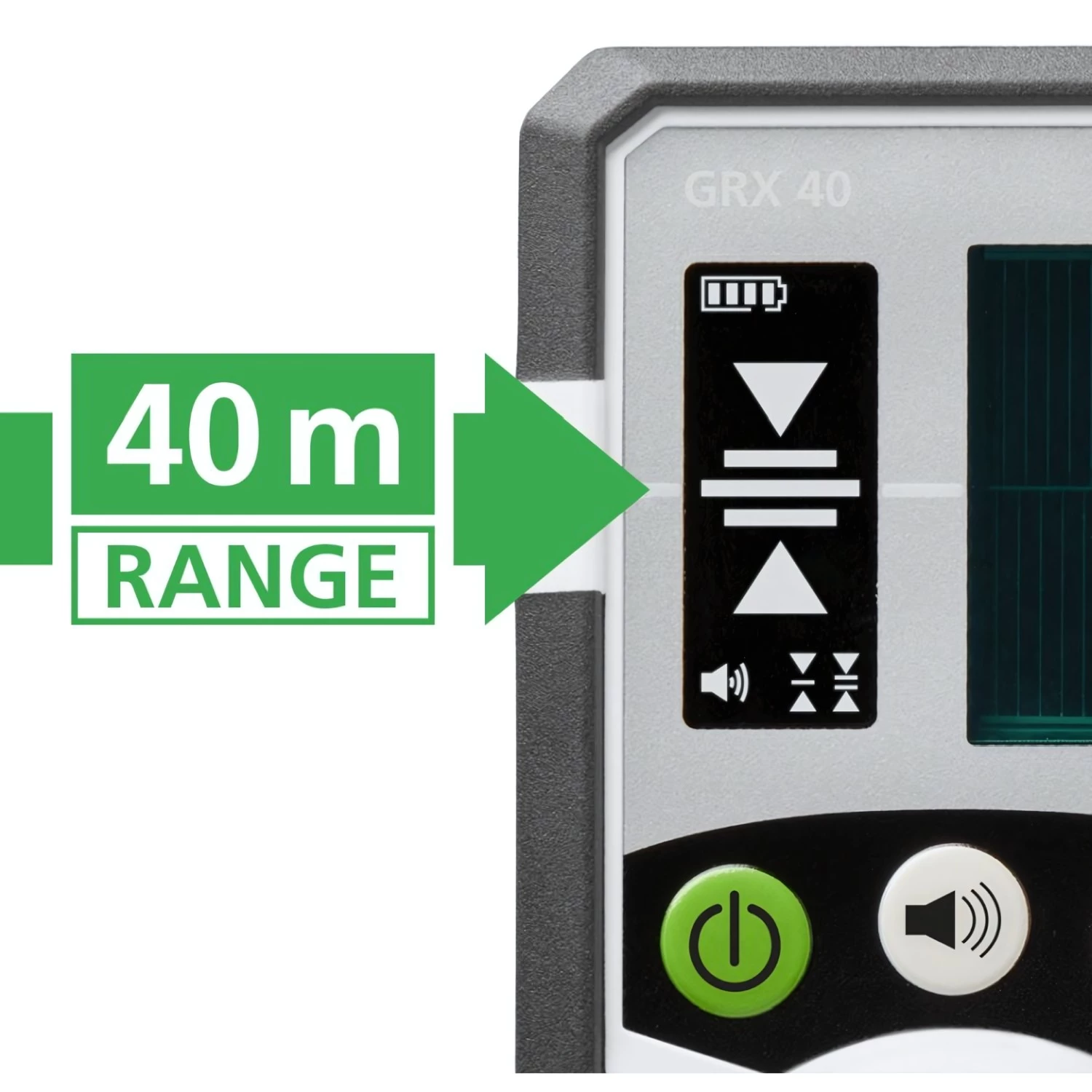 Laserliner RangeXtender G40 Récepteur laser - Vert - 40 m