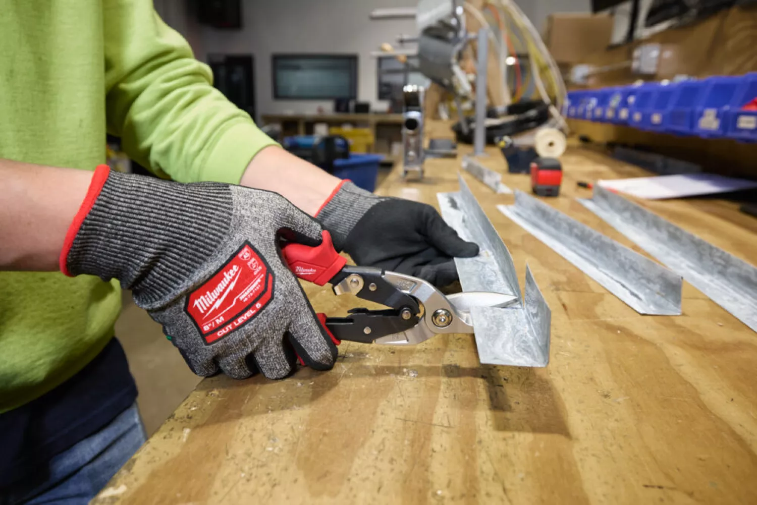 Milwaukee 4932499014 Cisaille à tôle - 251mm - Coupe droite-image