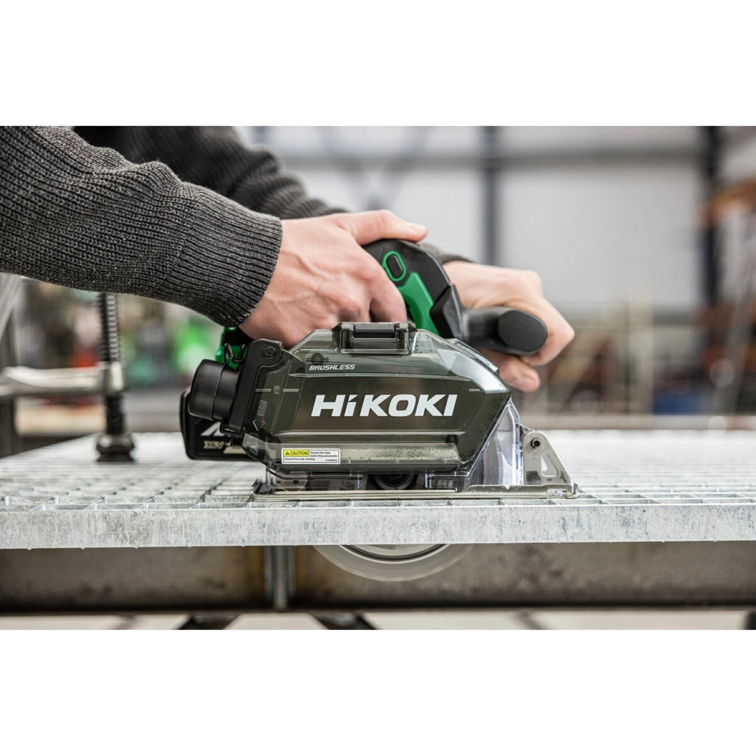 HiKOKI CD3605DBW2Z Corps de scie circulaire sans fil Li-ion 18 V - 150 mm