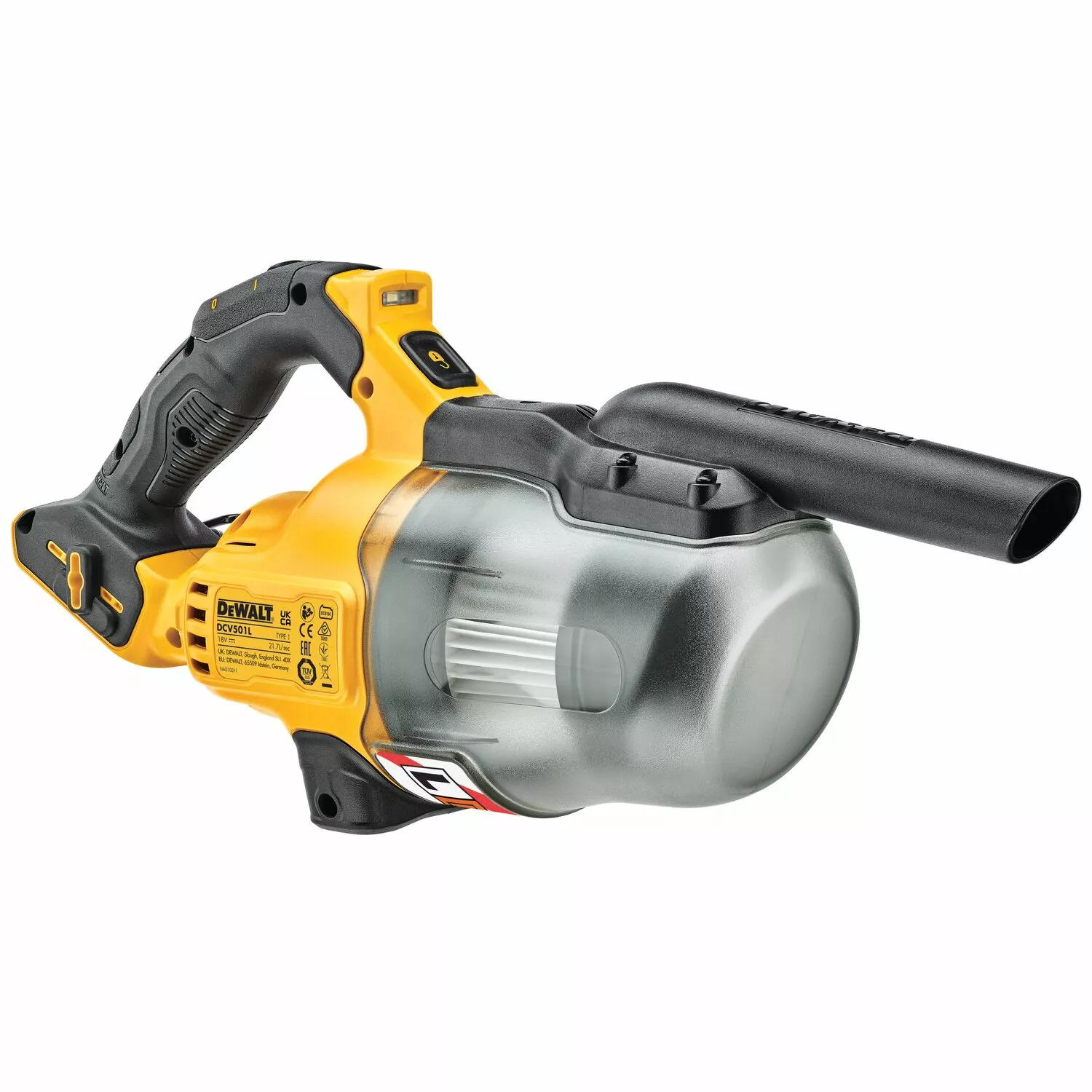 DeWALT DCV501LN-XJ 18V Li-ion XR accu steelstofzuiger body in tas - L-Klasse-image