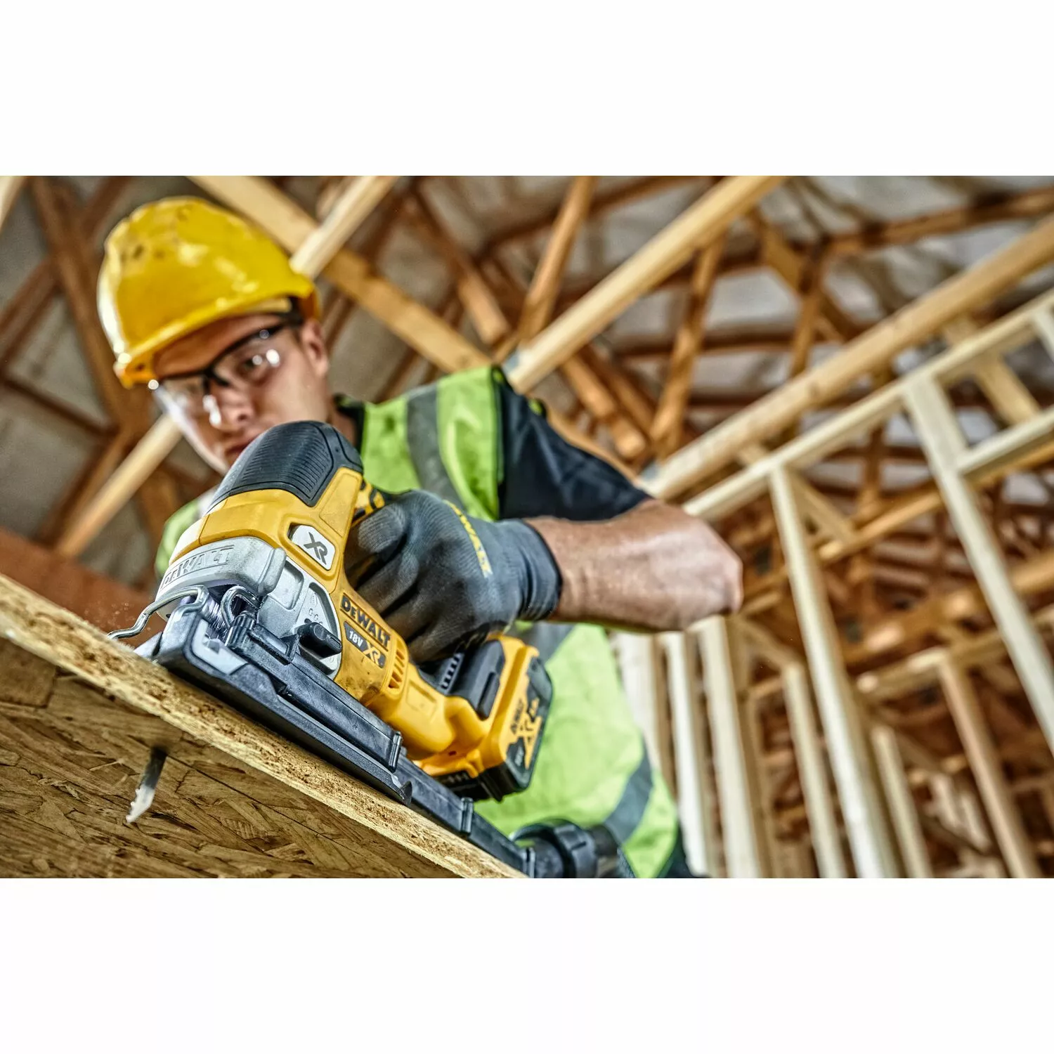 DeWALT DCS334P2 18V Li-ion XR accu decoupeerzaag set (2x 5.0Ah) in TSTAK - koolborstelloos-image