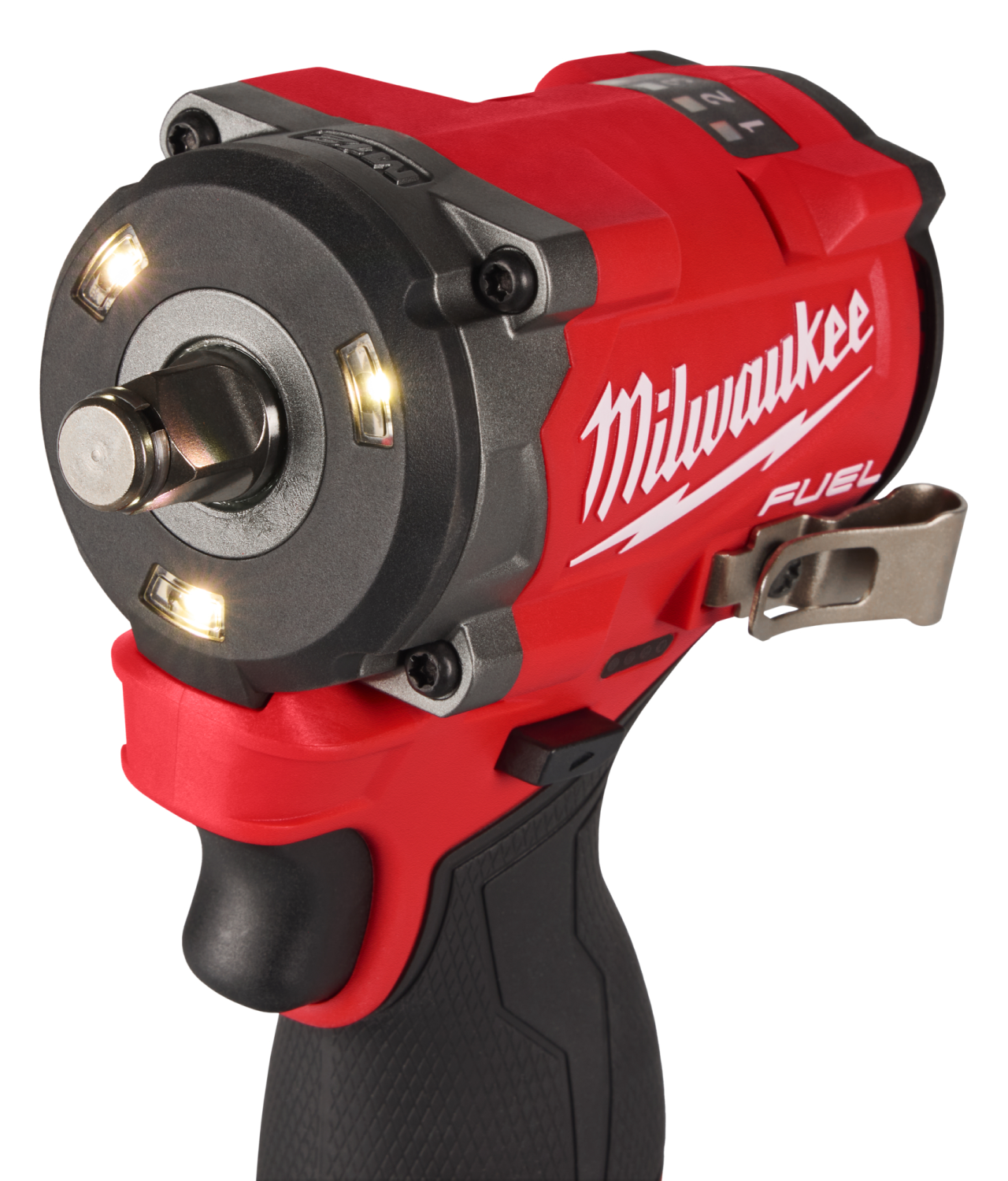 Milwaukee M12 FCIWF12G3-502X ensemble de visseuse à choc à batterie Li-ion 12V (2x batterie 5.0Ah) dans coffret HD - 745Nm - 1/2" - sans balais-image