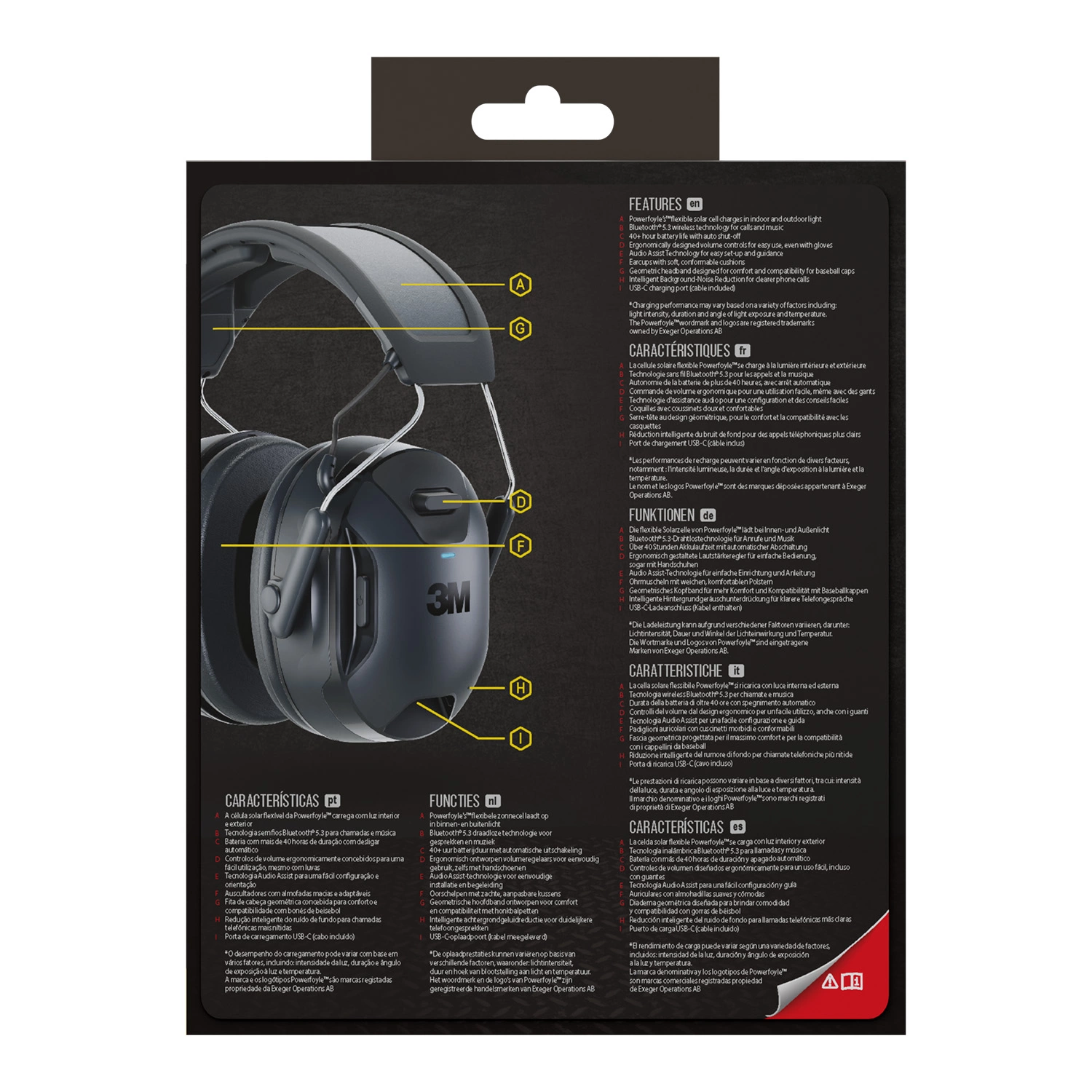 3M Worktunes Connect Solar Casque Anti-Bruit Sans Fil-image