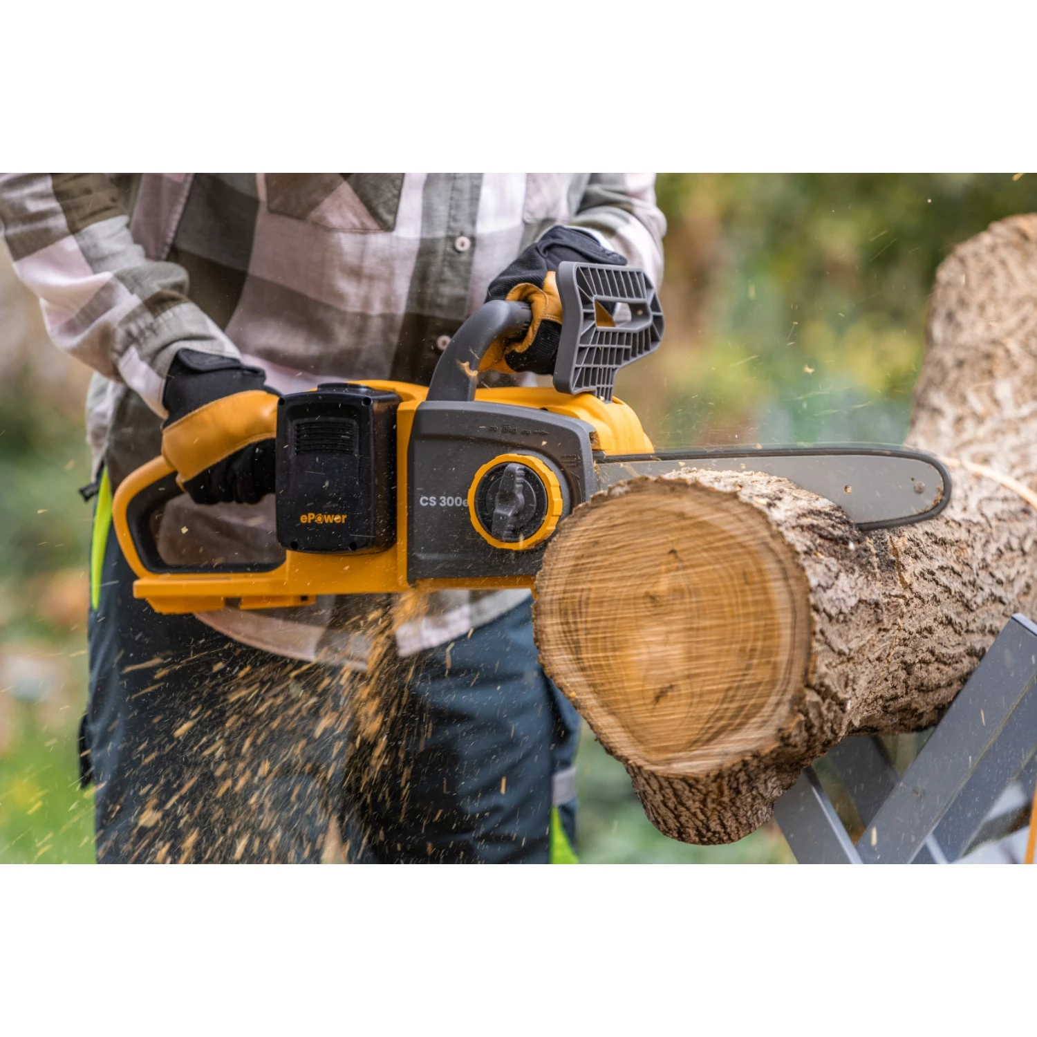 Stiga CS 300e Kit 20V Li-Ion accu kettingzaag set (2x 4.0Ah) - 30cm-image