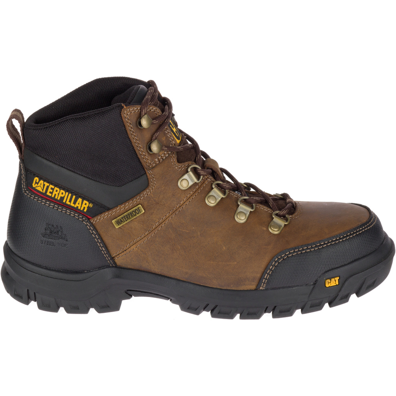 Caterpillar Framework Chaussure de sécurité S3 Seal Marron - Taille 41 - UK 7-image