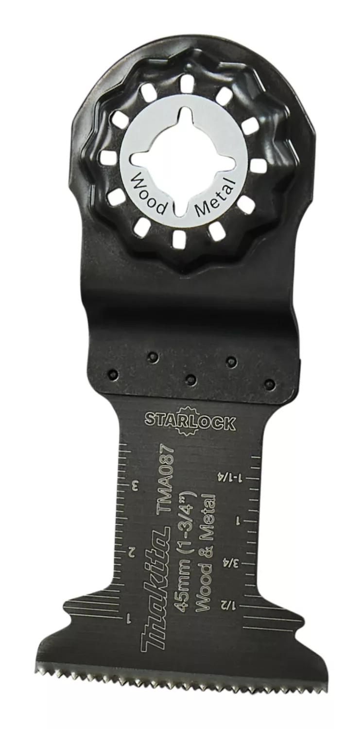 Makita E-25460 TMA087 Lame de scie pliante 45 x 45 mm - Bois et acier (5 pièces)-image