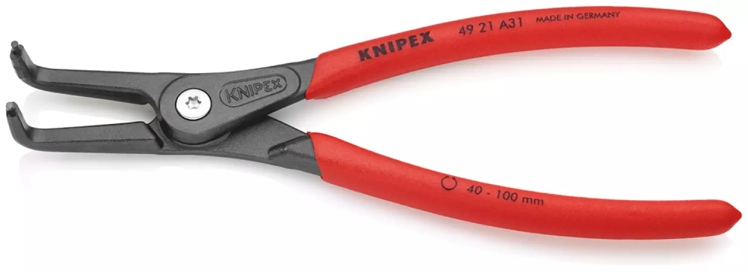 Knipex 4921A31 Precisie Borgveertang voor buitenringen - Assen - 40-100 x 210mm-image