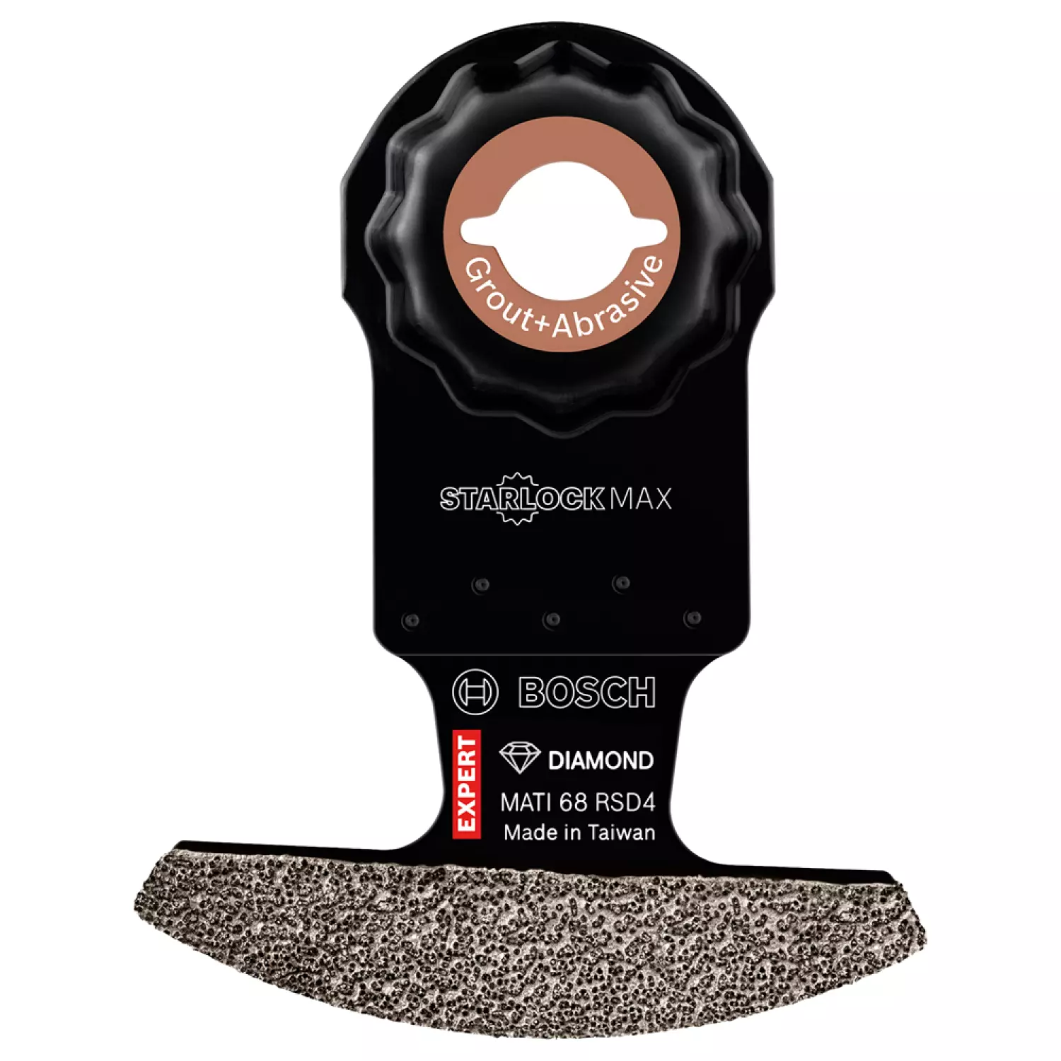 Bosch 2608900038 EXPERT StarlockMax Diamant Semi-segmentzaagblad MATI68RSD4 - Grout & Abrasive-image