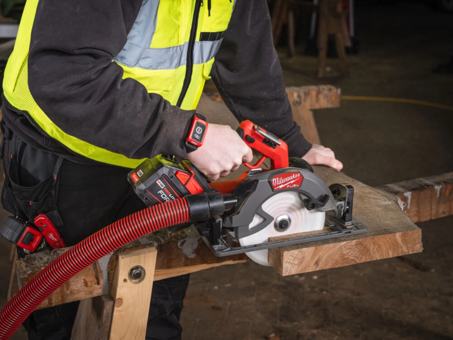 Milwaukee M18 FCS66GR3-0 18V Li-Ion accu cirkelzaag body - 190x30mm-image