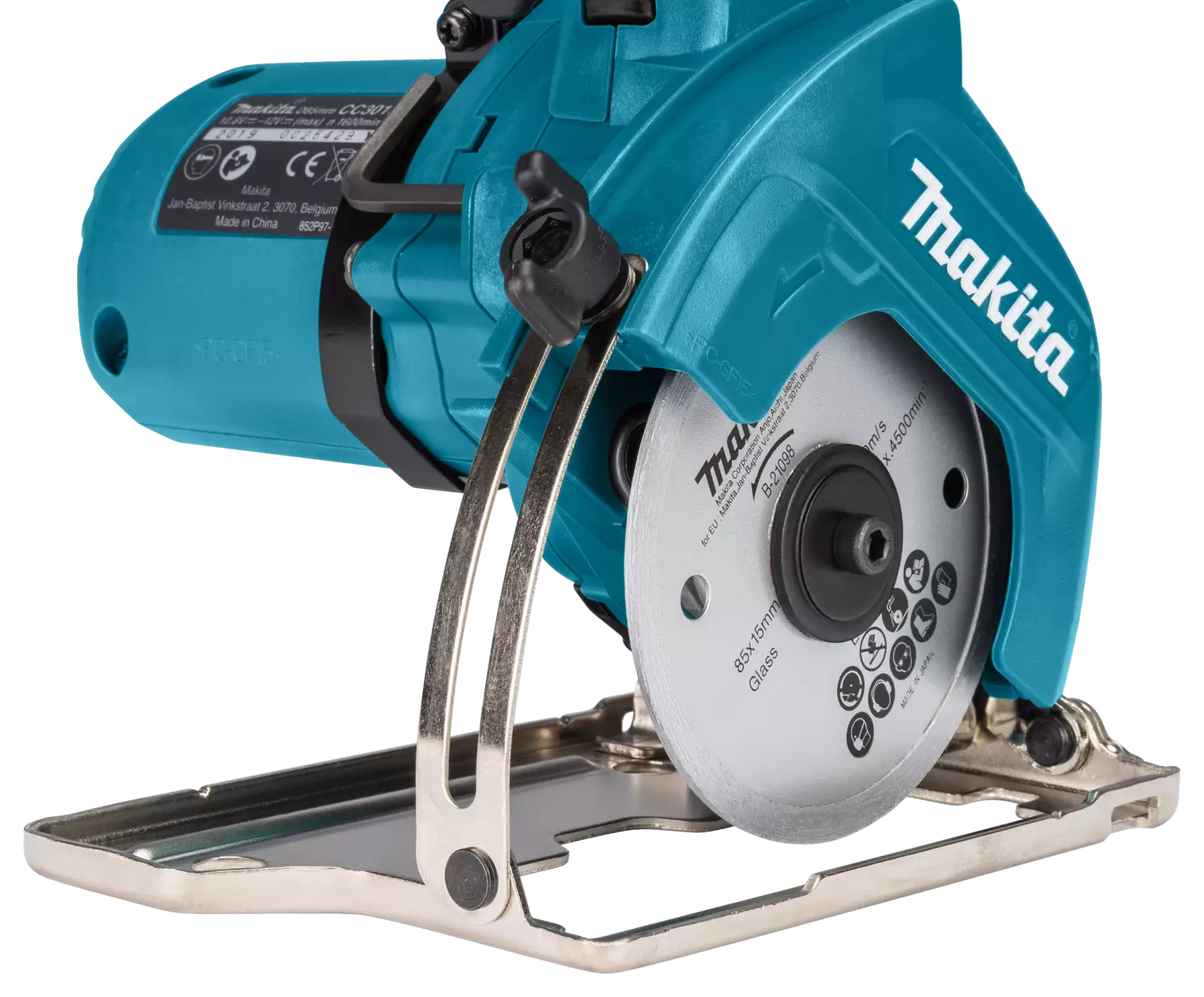 Makita CC301DZJ Scie à diamant sans-fil - 10,8V Li-ion - Mbox - 85 mm - Machine seule-image