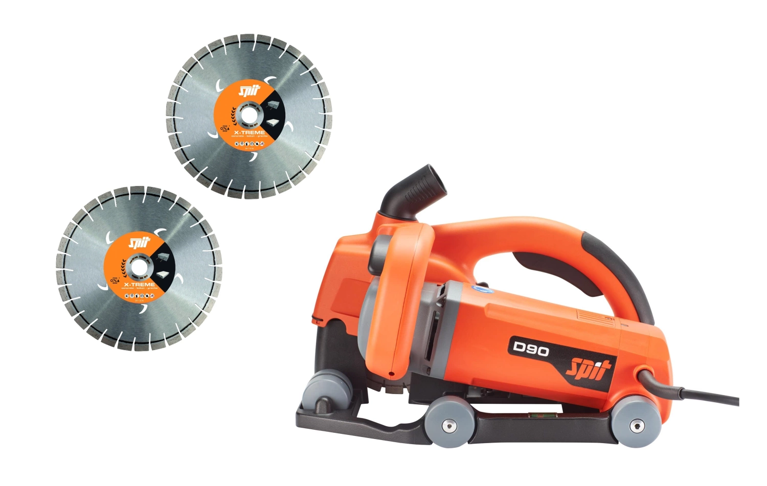 Spit D90 Sleuvenzaagmachine Concrete set in koffer - 2500W -150mm - incl. 2 diamantschijven-image
