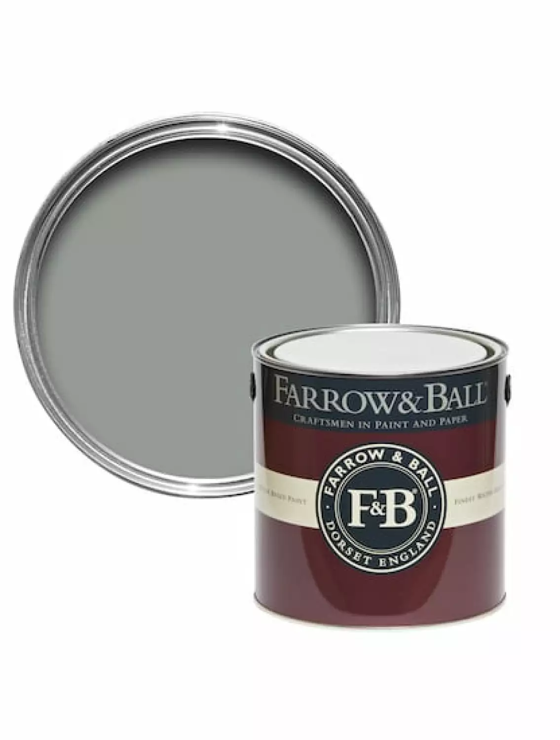 Farrow & Ball Modern Emulsion Manor House Gray No.265 5L-image