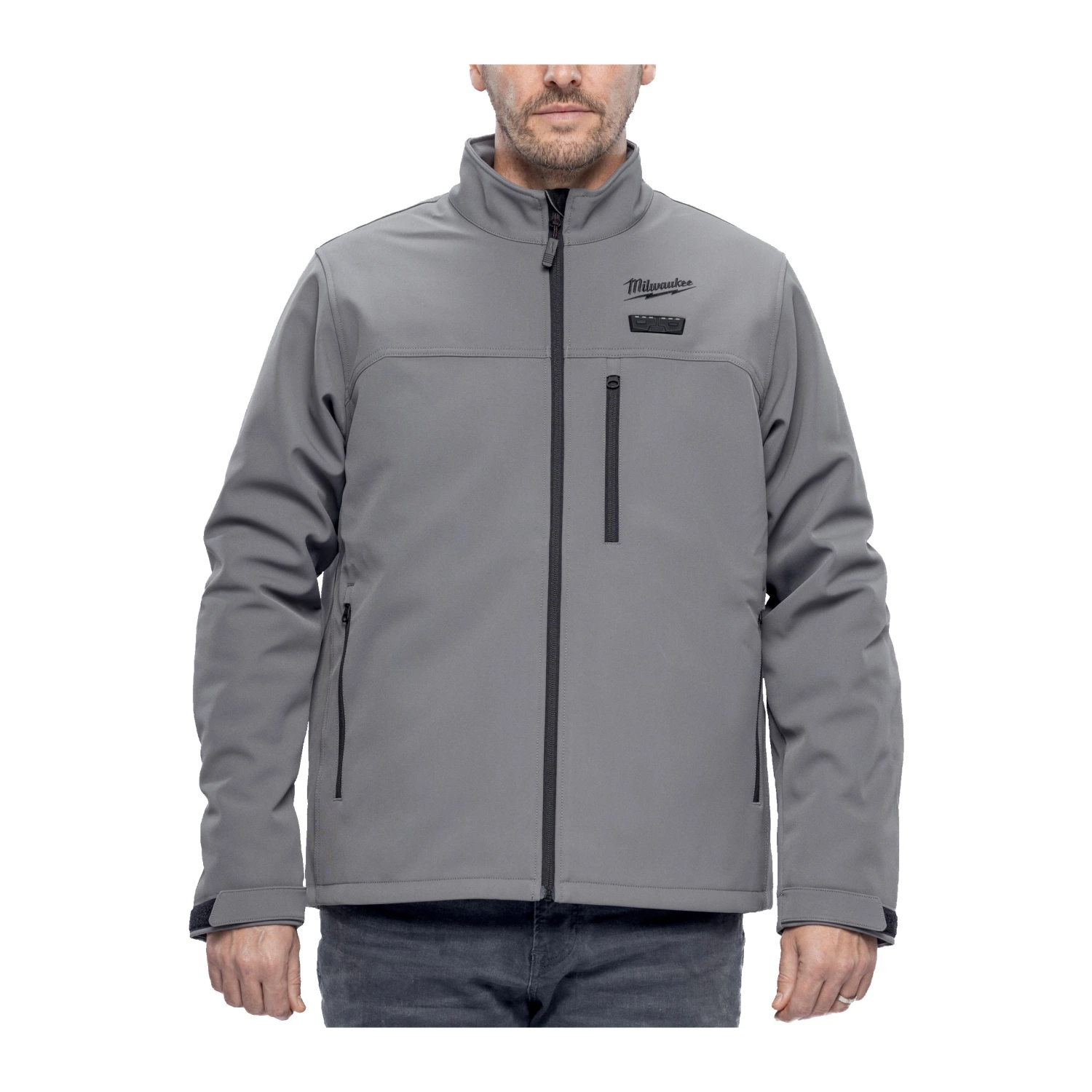Milwaukee M12 HJGR6-0 (M) Veste chauffante Premium grise M-image