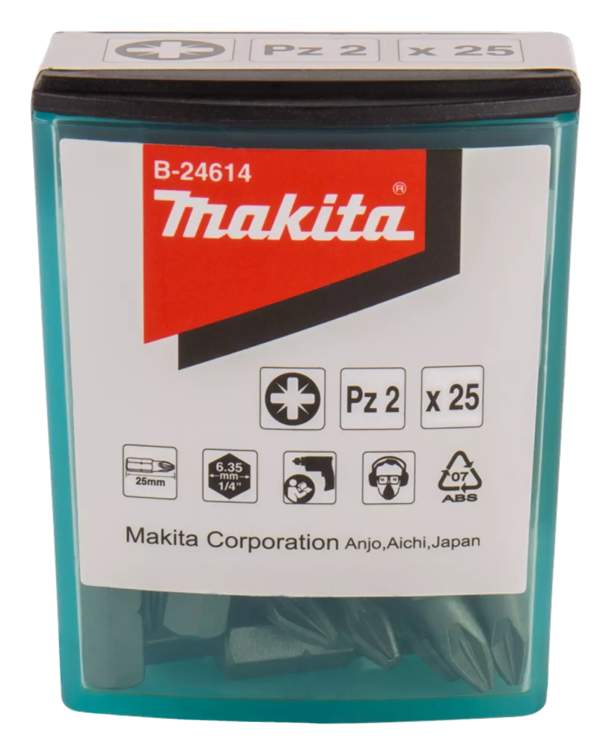 Makita B-24614 Schroefbit PZ2x25mm 25 stuks-image