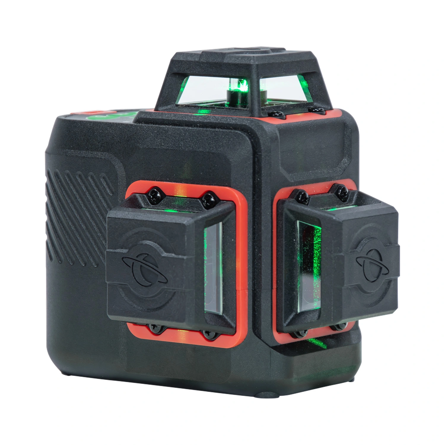 Futech MC3D 3D Brave Green Laser à lignes croisées dans un coffret - 3x 360° - Vert - 40 m - IP54