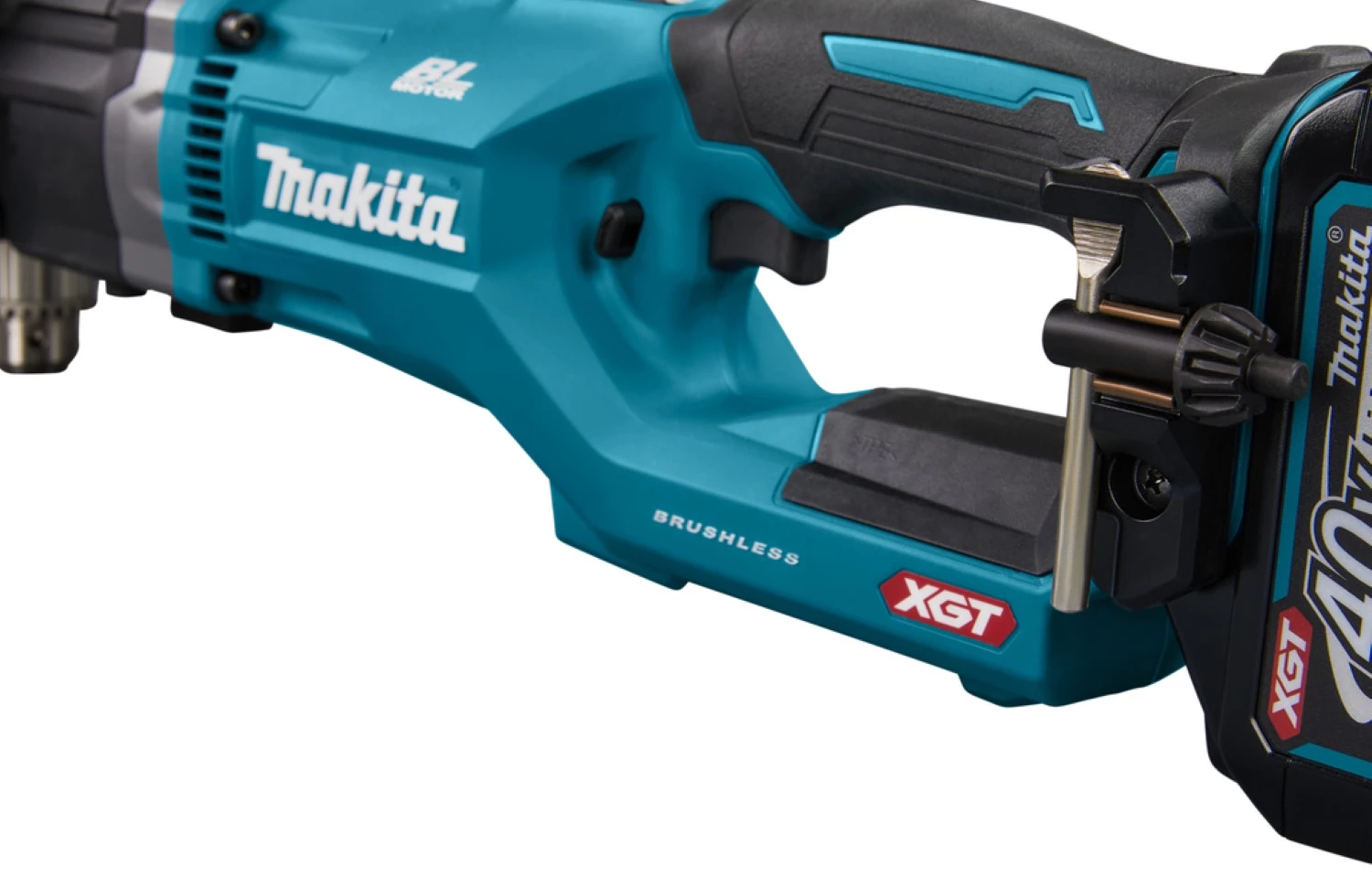 Makita DG001GM105 Tarière sans-fil - XGT 40V max Li-ion - 1 batterie 4,0 ah - Adaptateur A et D - 13 mm - Brushless-image