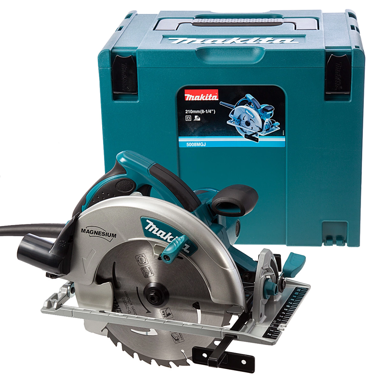 Makita 5008MGJ Cirkelzaag in Mbox - 1800W - 210mm-image