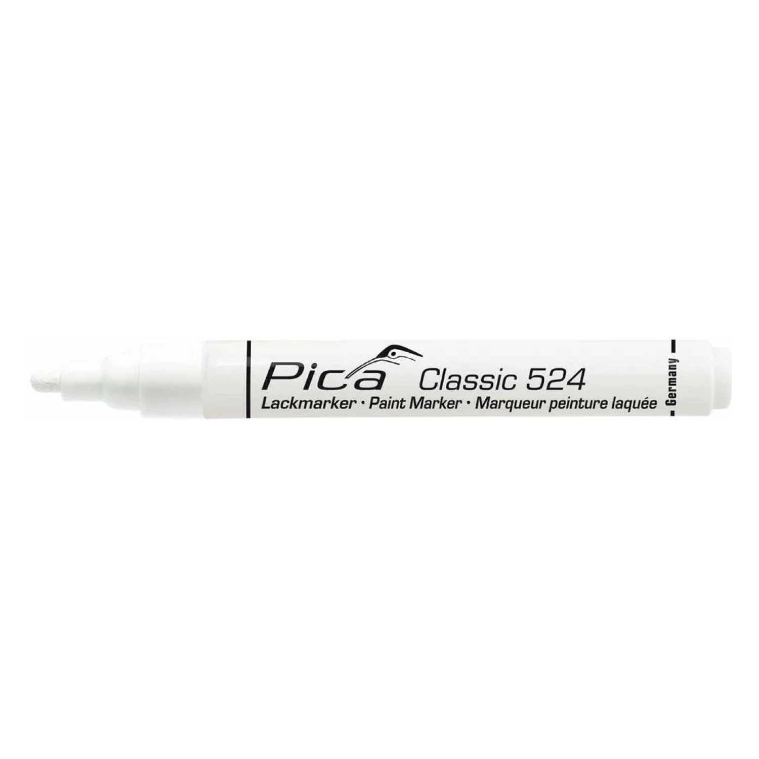 Pica 524/52 Lakmarker - Rond - Wit - 2-4mm
