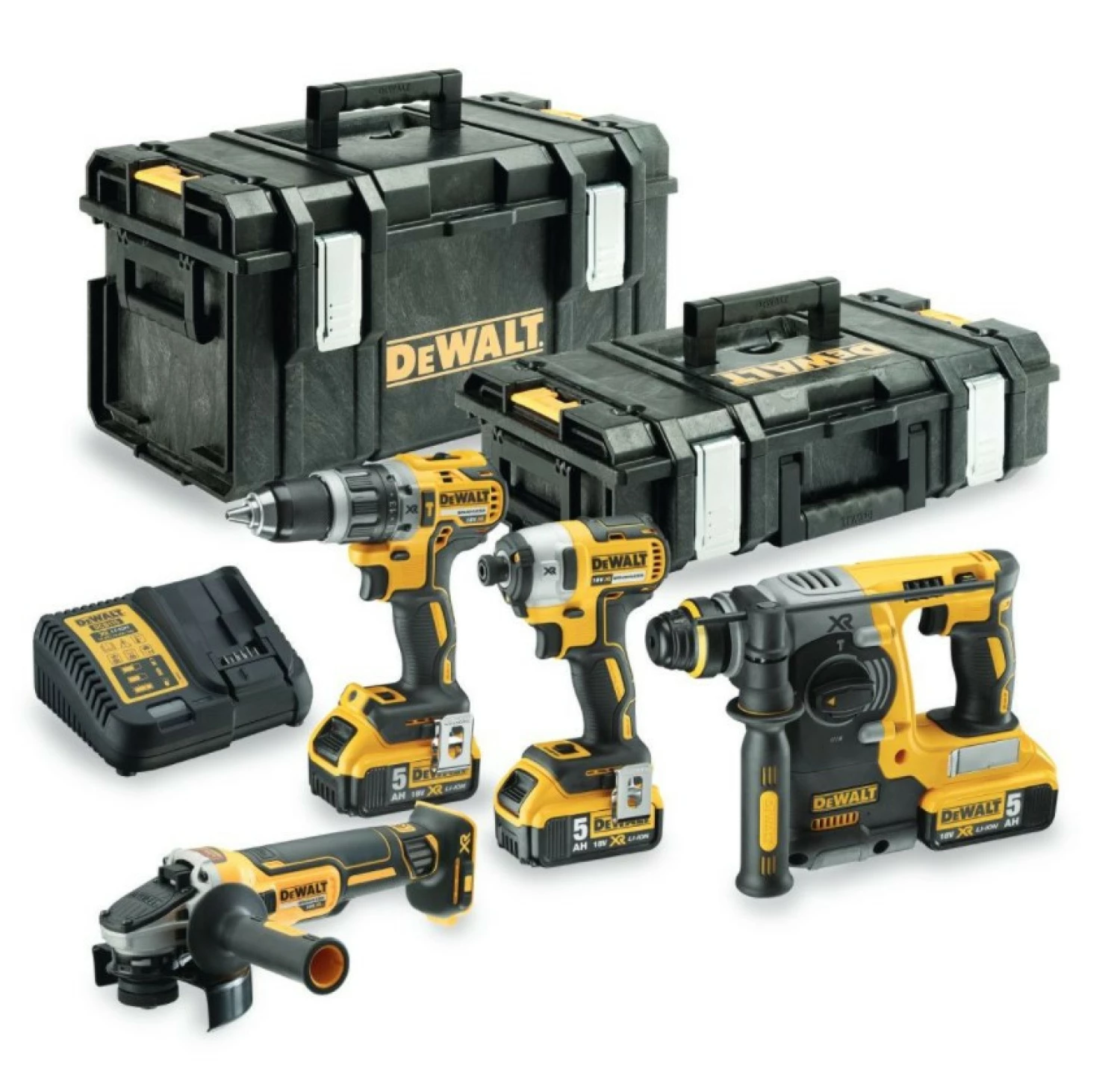 DeWALT DCK422P3 Ensemble combiné En Coffret 18V Batterie-image