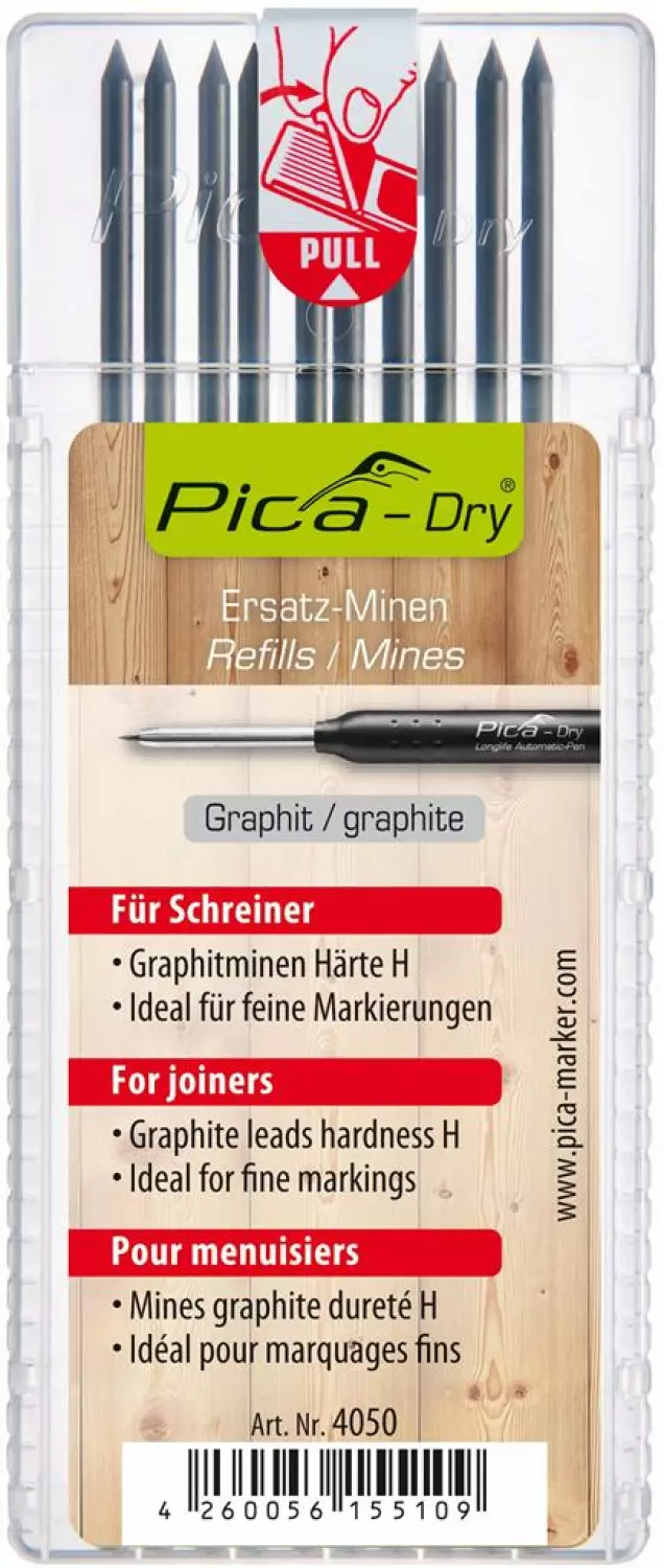Marqueur de crayon Pica Dry + 5 recharges de couleur