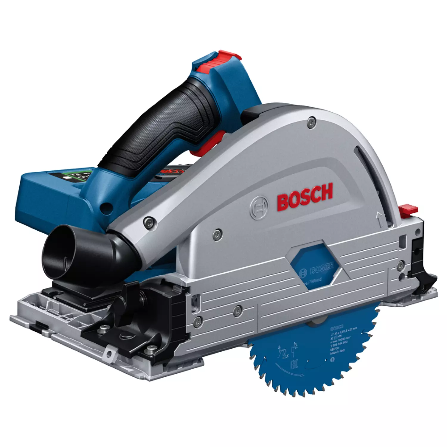 BOSCH GKT 18V-52 GC 18V LI-ION BATTERIE INVAL CIRCULAIR SAWING MACHINE (2X 5.5AH) CLUELL.-image