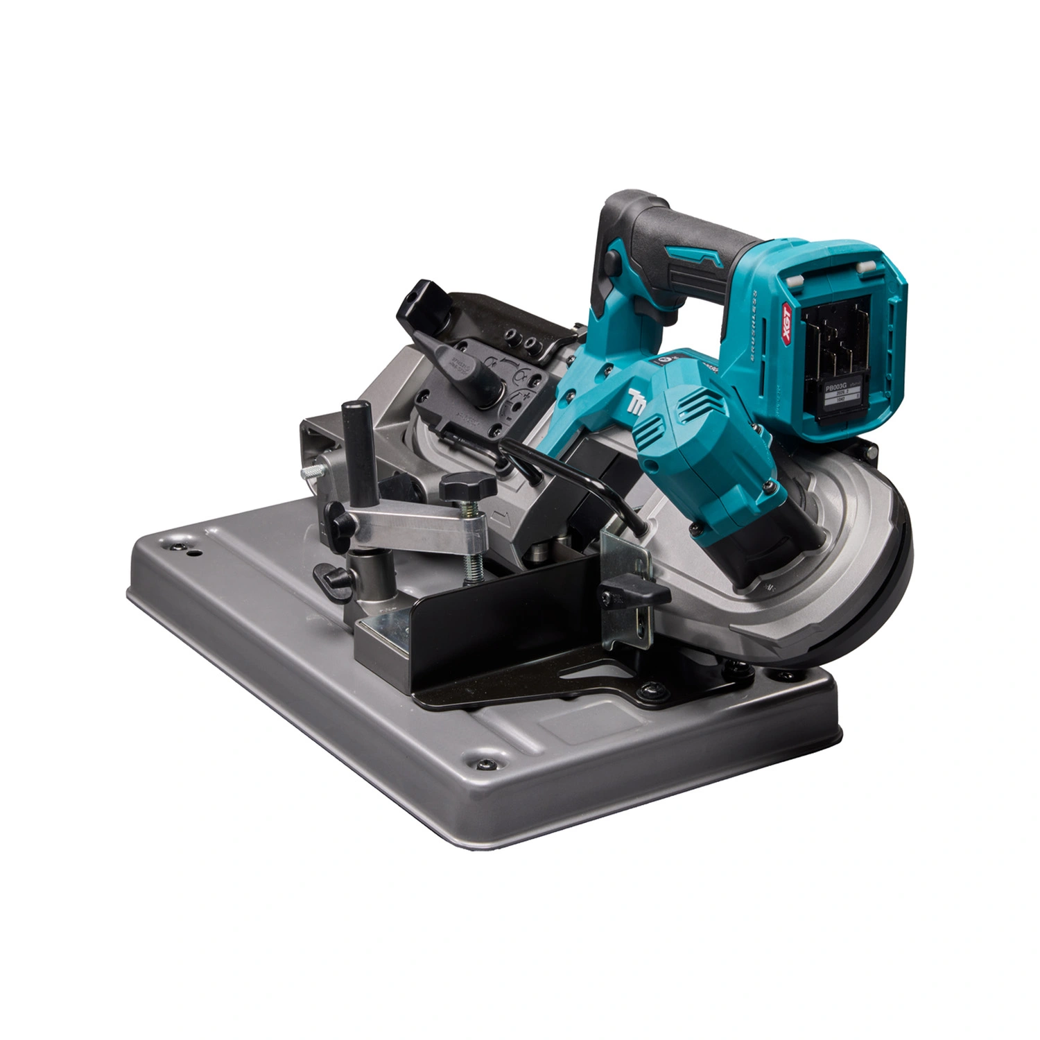 Makita PB003GZ01 Corps de scie à ruban sans fil Li-ion 40 V avec support de sciage
