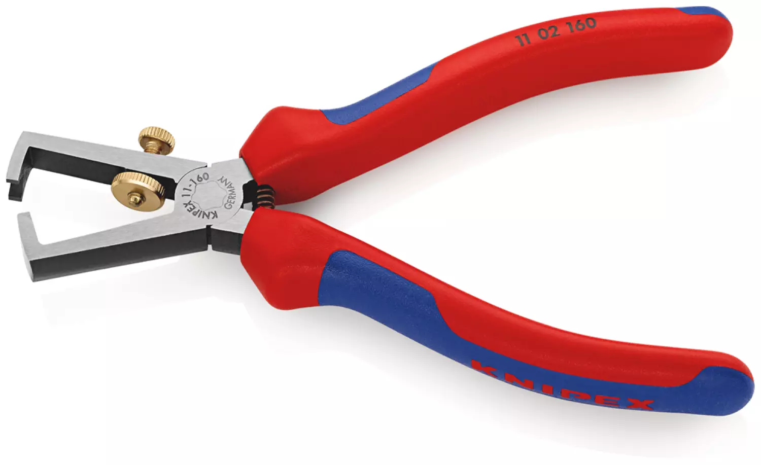 Knipex 11 02 160 - Pince à dénuder Avec ressort d'ouverture, universel-image