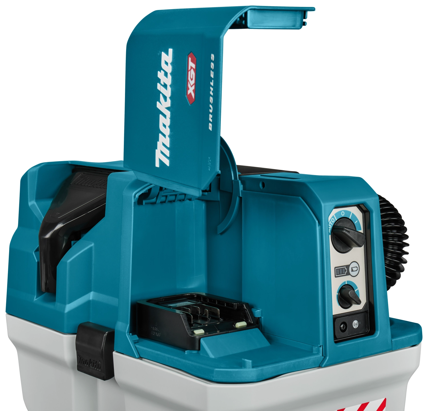 Makita VC013GLZ03 40V Max Li-ion batterie aspirateur multifonction/de chantier corps - 7,5L-image