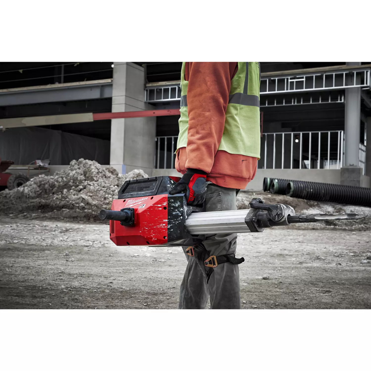 Milwaukee MXF DH2528H-0 MX Fuel marteau de démolition sans fil - 28mm HEX-image