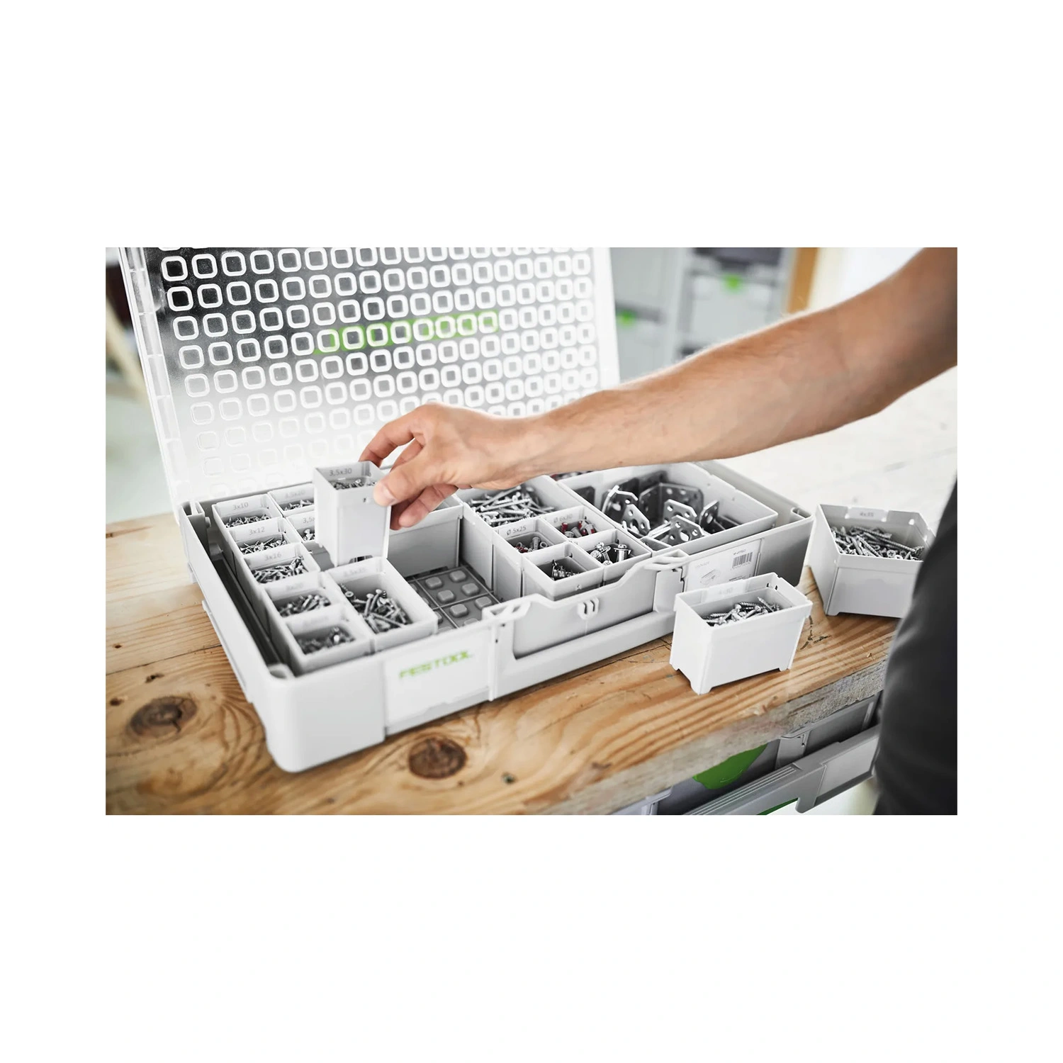 Festool Box 50x50x68/10 Inzetbakjes