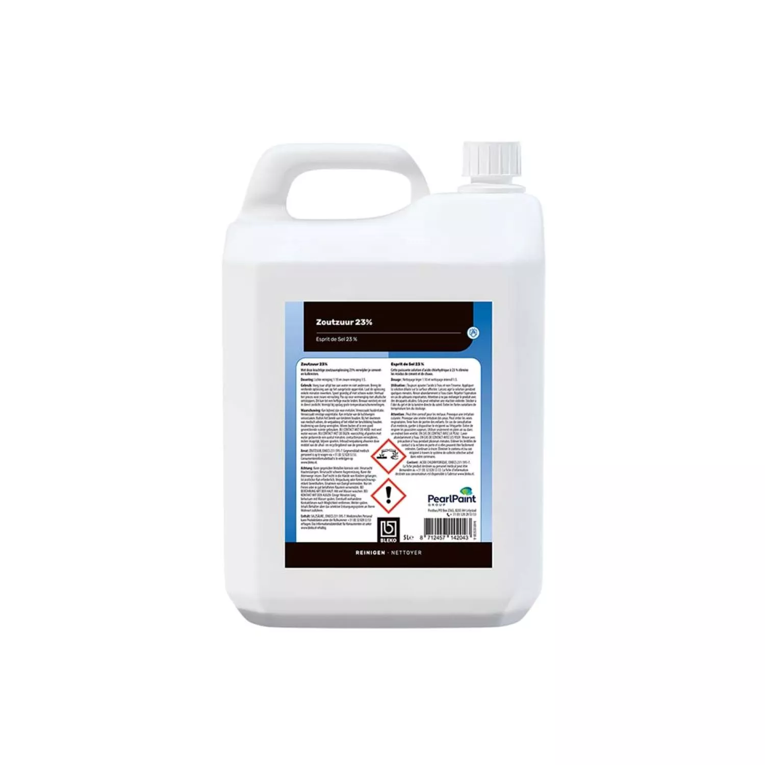 Bleko Chemie Zoutzuur 23% - 5L-image