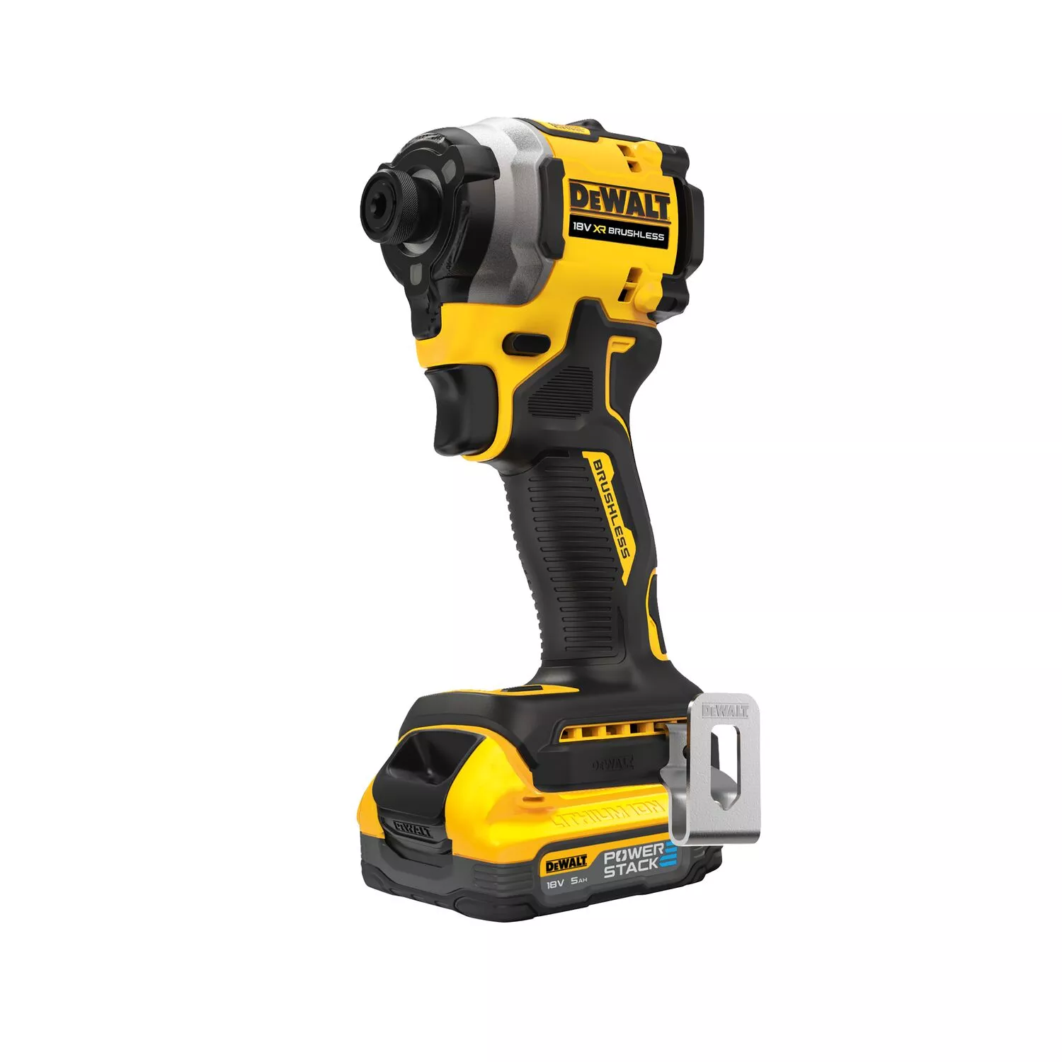 DeWALT DCK2050H2T Batterie Li-ion 18 V, ensemble combiné (2 batteries 5,0 Ah) de perceuse à percussion/visseuse (DCD805N) et visseuse à chocs (DCF850N) dans TSTAK-image