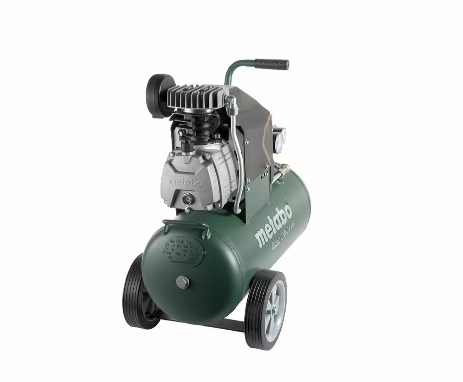 Metabo Basic 250-24 W Compressor - 1500W - 8 bar - 24L - 95 l/min-image