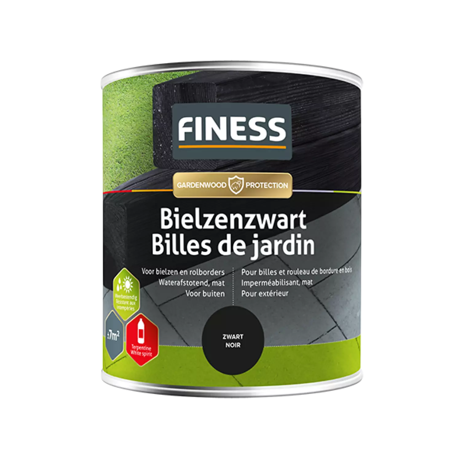 Finess Bielzenzwart - Zwart - 2,5L-image