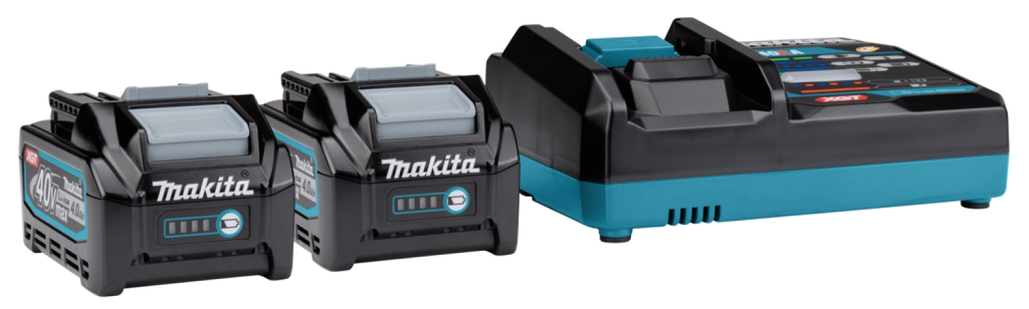 Makita 191J97-1 Startset XGT 40 V Max DC40RA/2xBL4039-image