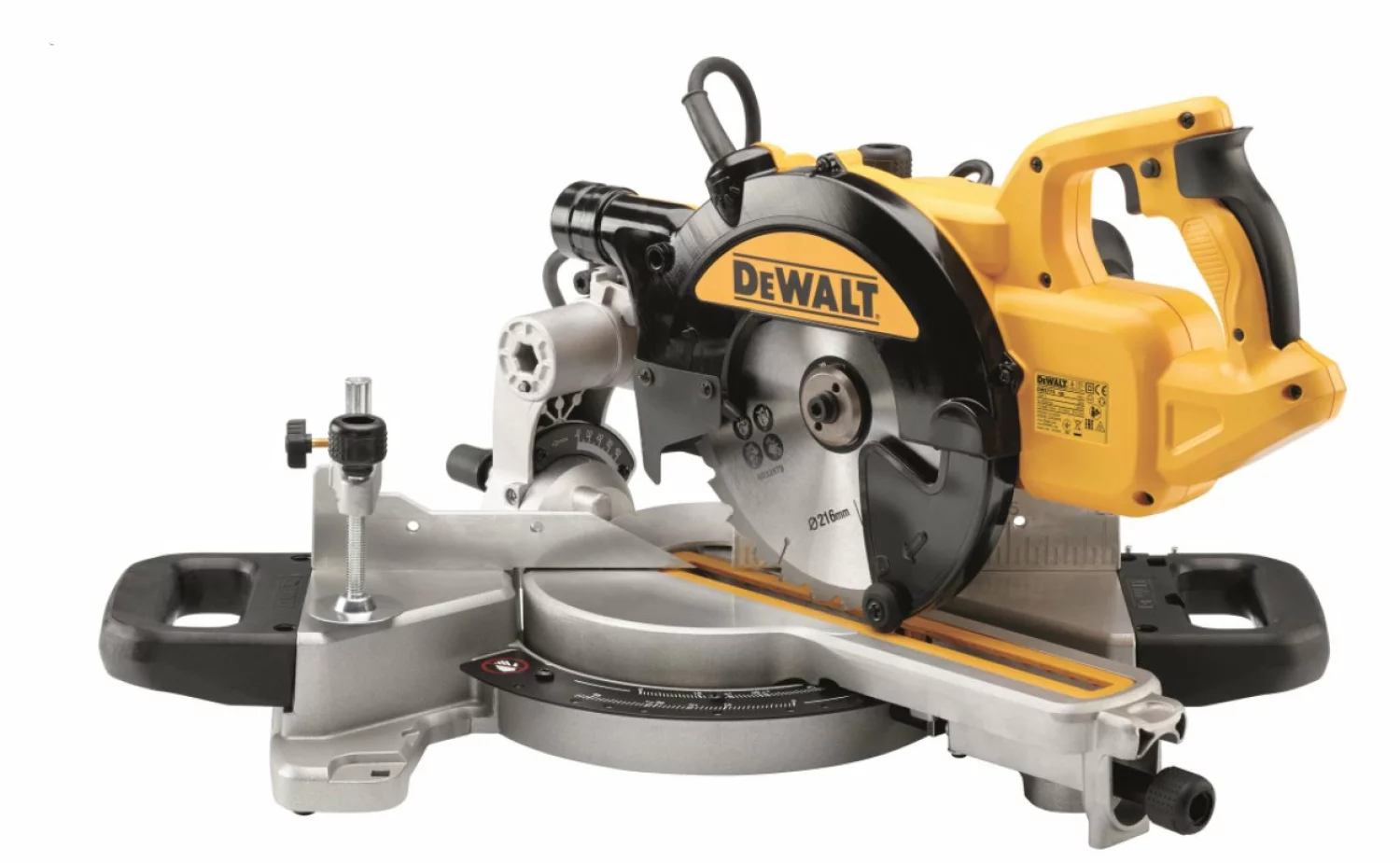 DeWALT DWS774 Afkortzaag met XPS zaaglijnindicator - 1400W - 216 x 30mm-image