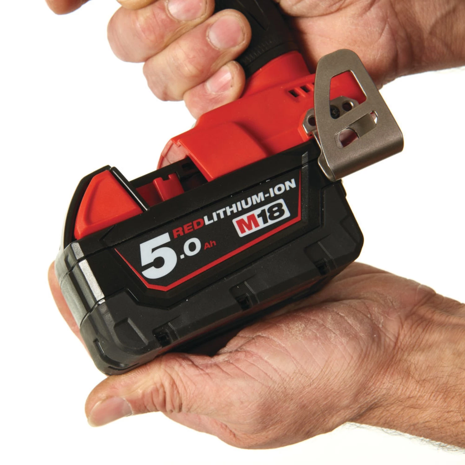 Milwaukee M18 FQID-501B Kit visseuse à percussion sans fil 18 V Li-ion (1 batterie 5,0 Ah) dans un sac-image