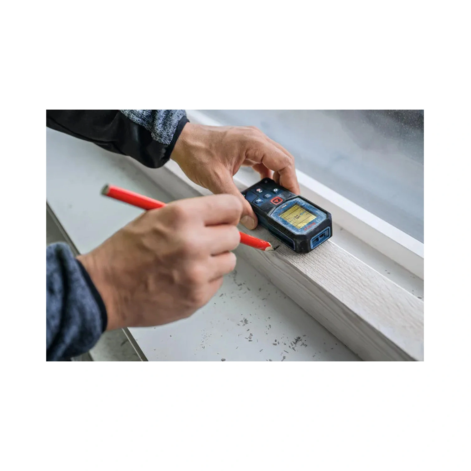Bosch GLM60-31 Télémètre  dans un étui - 60 m - vert - IP65